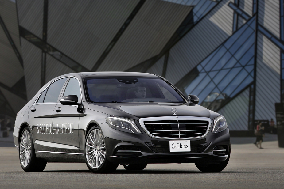 The car is Mercedes' first plug-in hybrid