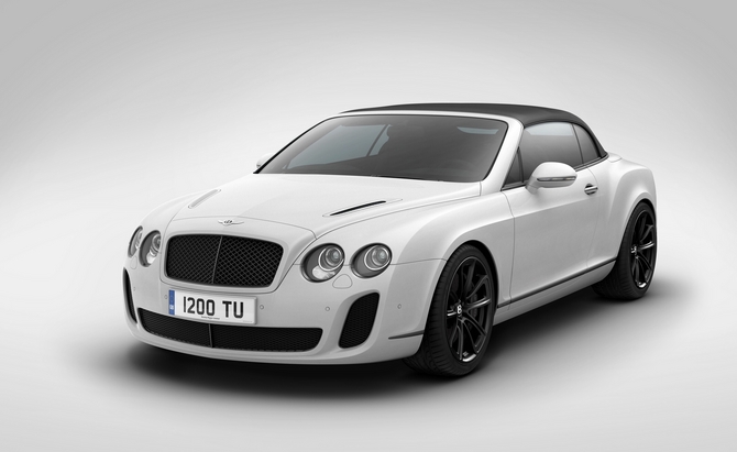 Bentley Continental Supersports Convertible 'Ice Speed Record' Edition