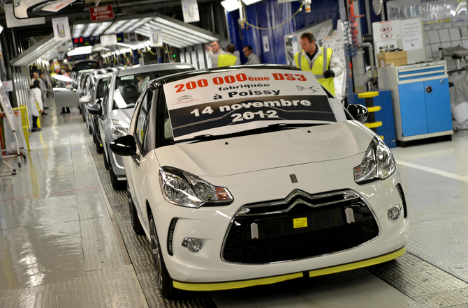 200.000. Citroën DS3 produziert