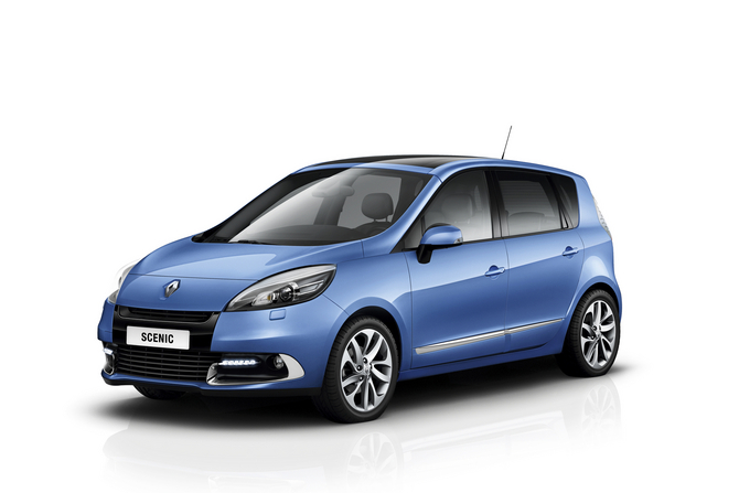 Renault Upgrades Scenic, Leguna and Megane for 2013