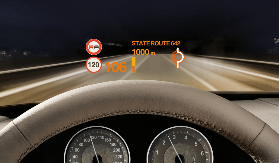 Drivers appear to want a heads-up display if it displays traffic info