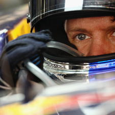 Sebastian Vettel third pole position in a row