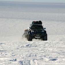 Toyota Hilux reaches the South Pole