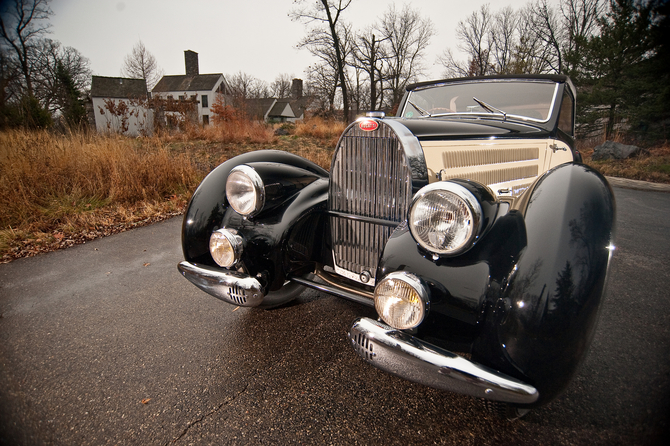 Bugatti Type 57C Three-Position Drophead Coupé by Letourneur et Marchand