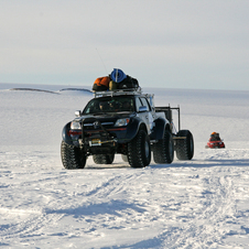 Toyota Hilux reaches the South Pole