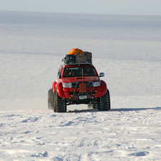 Toyota Hilux reaches the South Pole