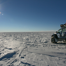 Toyota Hilux reaches the South Pole