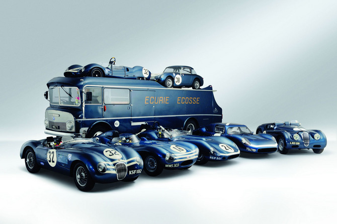 The Ecurie Ecosse team performed well in its day and won two 24 Hours of Le Mans