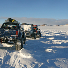 Toyota Hilux reaches the South Pole