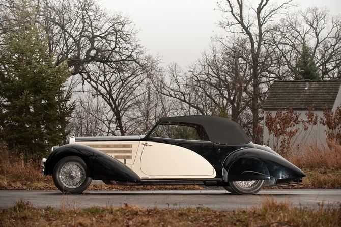 Bugatti Type 57C Three-Position Drophead Coupé by Letourneur et Marchand