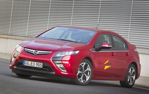 The Opel Ampera is being tested to create a new generation of navigation systems