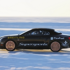 Bentley SuperSports Shatters World Speed Record on Sheet Ice