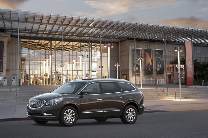 Buick Gives 2013 Enclave LED Lighting and Better Interior