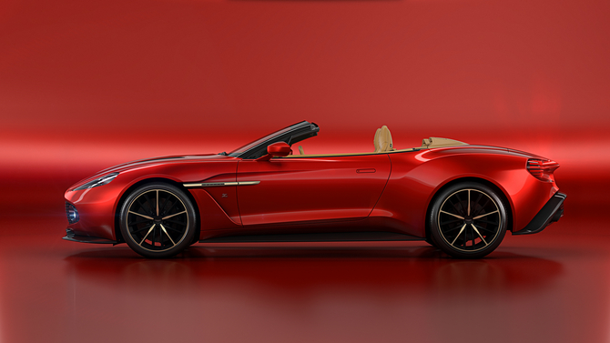 Consegue levar o Vanquish Zagato Volante até aos 100km/h em 3,7 segundos