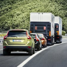 The road trains could promote safer transportaton...