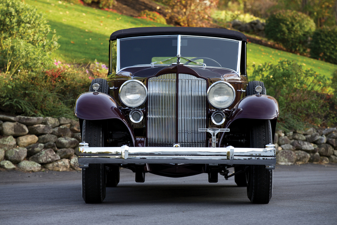 Packard Twin Six Individual Custom Convertible Sedan by Dietrich