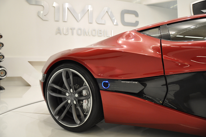 Rimac Electric Super Car Makes Claimed 1088hp Through Four Electric Motors (UPDATED)