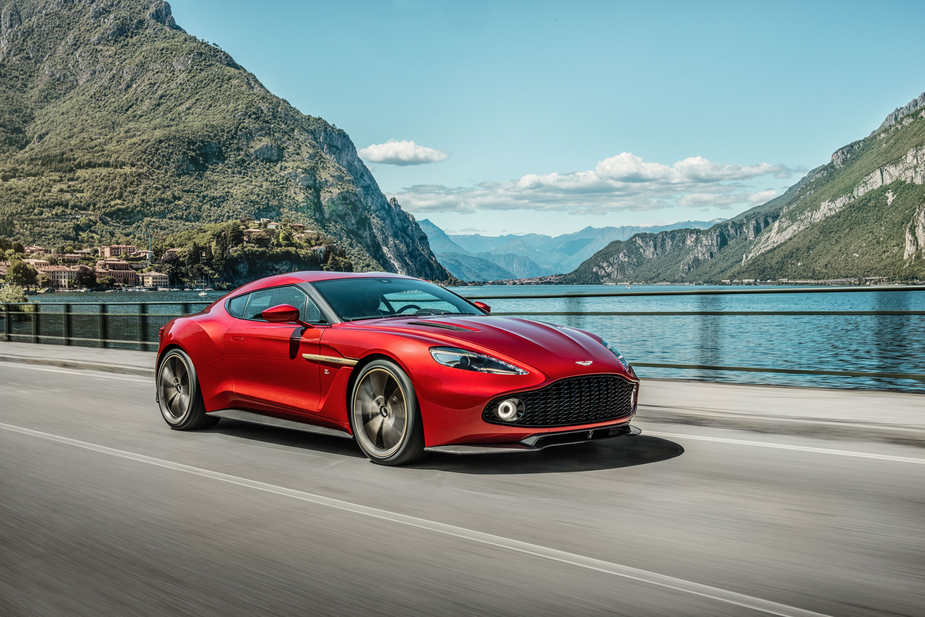 The new limited edition Aston Martin will be powered by the 6.0 liter V12 engine with 600hp