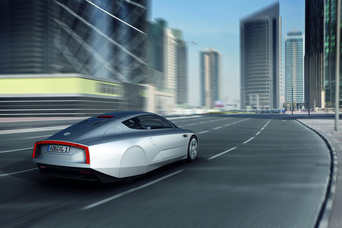 VW XL1: concept that consumes 0.9 l/100km presented in Qatar