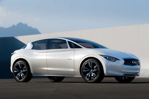 The Etherea will be the basis for the next generation Infiniti compact with an A-Class chassis