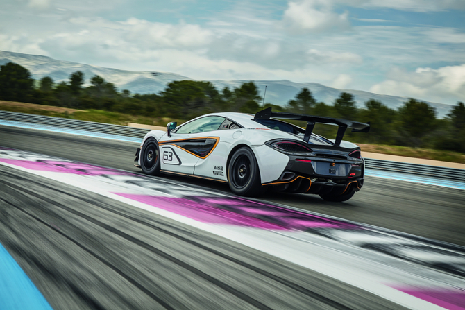 Announced simultaneously with the 570S GT4, the two vehicles share some parts