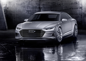 The Prologue already features several design cues of the future Audi A9 which has launch scheduled for 2016