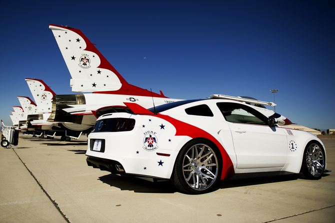 Este é o primeiro Mustang de 2014 a ser produzido