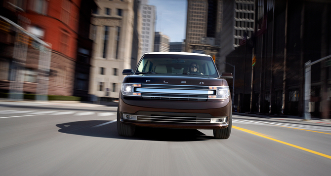 The 2013 Ford Flex Gets Even More Monolithic Front