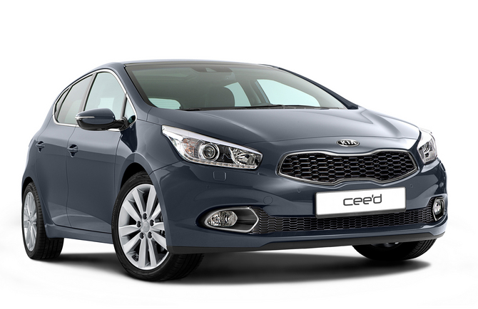 Kia Cee'd Revised for 2012 at Geneva