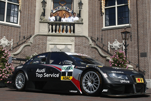 The Audi presentation in Zandvoort in 2009