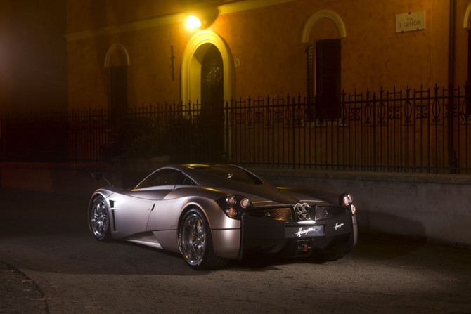 Pagani unveils the Huayra