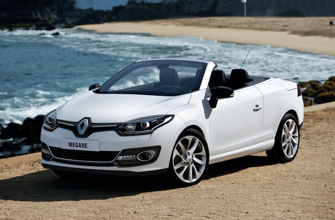 O Mégane Coupé-Cabriolet recebe um novo design dianteiro