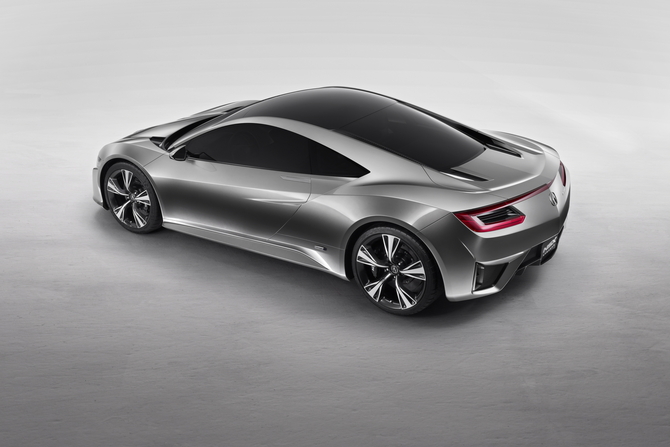 Acura shows preview of future supercar