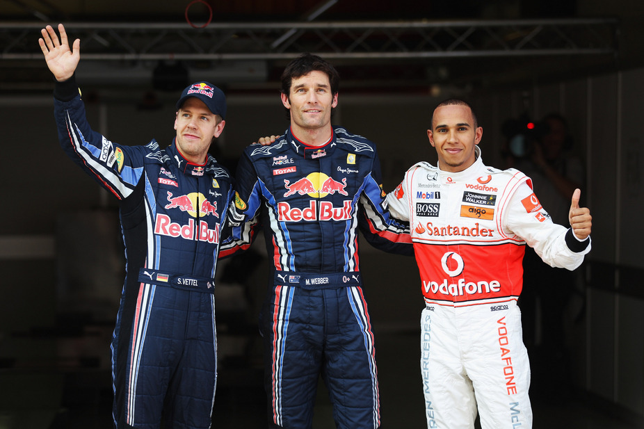 Webber fastest in Spain as Red Bull dominates