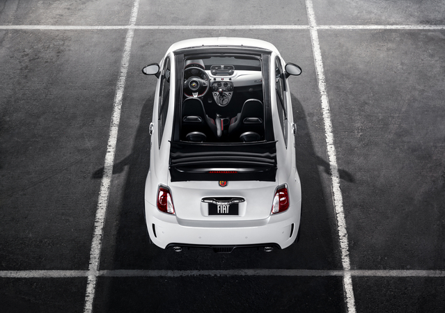 The Abarth 500C just gets extra power, a stiffer suspension, better brakes and a better interior