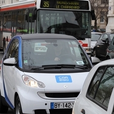 Lyon accueille un nouveau concept de mobilité: 200 véhicules car2go