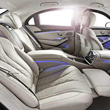 Even with the upgrades when it comes to security, Mercedes didn't have to compromise the luxurious interior featured in the S-Class range