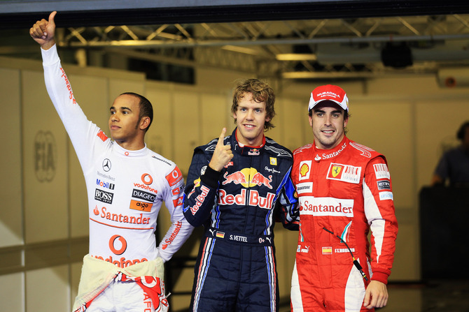 Vettel grabs extremely important pole in Abu Dhabi