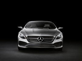 A large Mercedes star greats you at the front