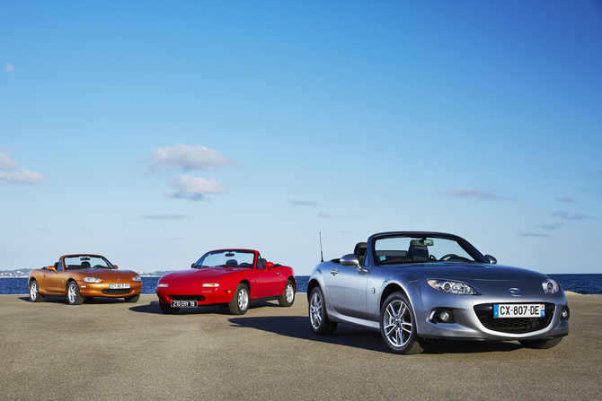 Mazda feiert in Goodwood den MX-5