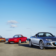 Mazda feiert in Goodwood den MX-5