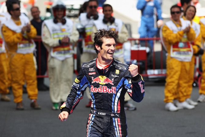 Unmistakable win for Webber