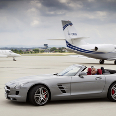 Jay Leno Vists AMG in Affalterbach to Test Drive SLS Convertible with Video