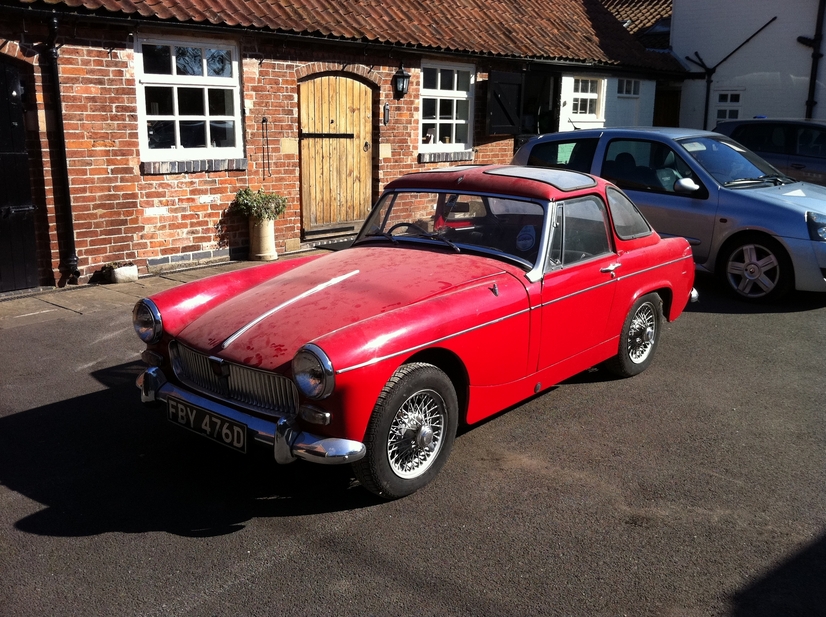 Friday: The MG Midget restoration