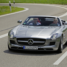 Jay Leno Vists AMG in Affalterbach to Test Drive SLS Convertible with Video