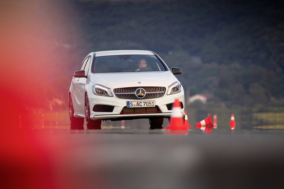 Mercedes has cars specifically made for driving instruction