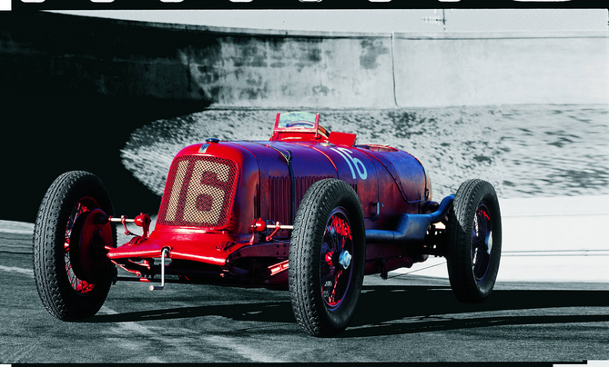 O Tipo 26 venceu a sua classe na Targa Florio em 1926