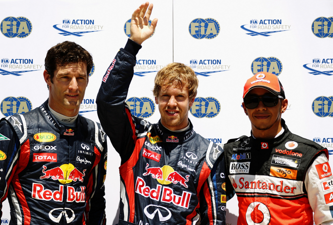 Seven out of eight poles for Vettel