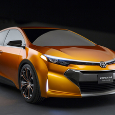 O protótipo Toyota Furia foi apresentado como o futuro Corolla