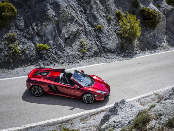 McLaren Reveals MP4-12C Spider with Retractable Hard Top